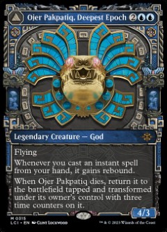 Ojer Pakpatiq, Deepest Epoch // Temple of Cyclical Time The Lost Caverns of Ixalan Gods of Ixalan Frame